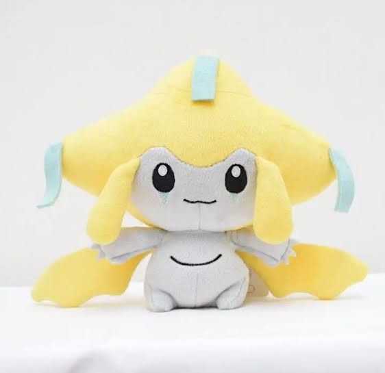 Authentic Jirachi big size pokemon plush (Category: Plushies & Soft Toys) located in Manila. Submitted by happyshoppersph (Listing ID 1203659219, Image 1). Description: 1 stock only.