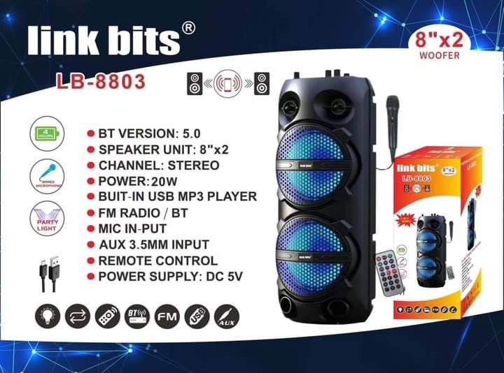 B speaker (Category: Portable Audio Accessories) located in Manila. Submitted by espinosakimrhian (Listing ID 1203527644, Image 2). Description: CODE:LB-8803✅✅ karaoke bluetooth speaker with remote and microphone 🎤 ‼️✅ Reseller 1299 php only‼️✅ speaker drive size 8.5"x2 adjust echo adjust mic volume Included; Memory Input✅‼️ USB Input✅‼️ Auxiliaries Input✅‼️ #karaoke✅‼️ #speaker✅‼️ Open for cod delivery 🚚 Around metro manila lalamove delivery �