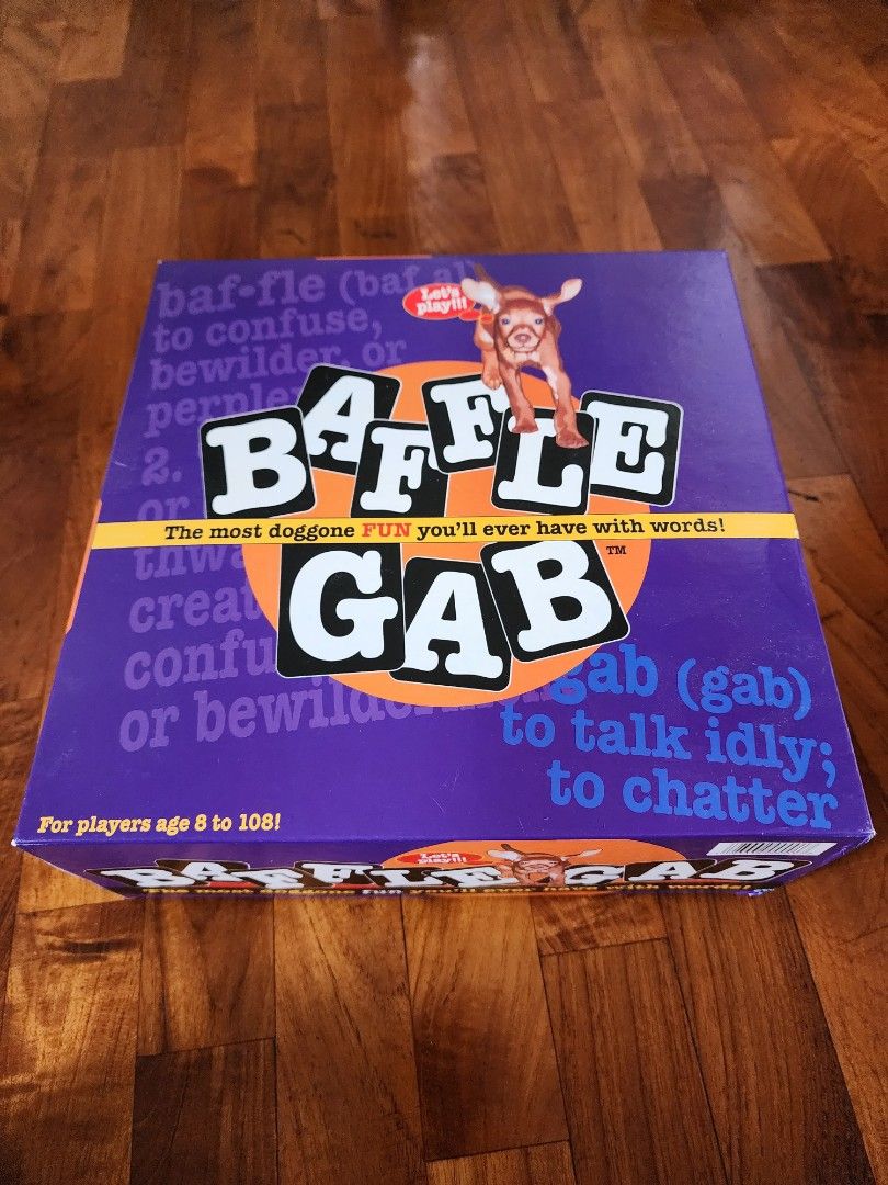 Baffle Gab Board Game, Hobbies & Toys, Toys & Games on Carousell