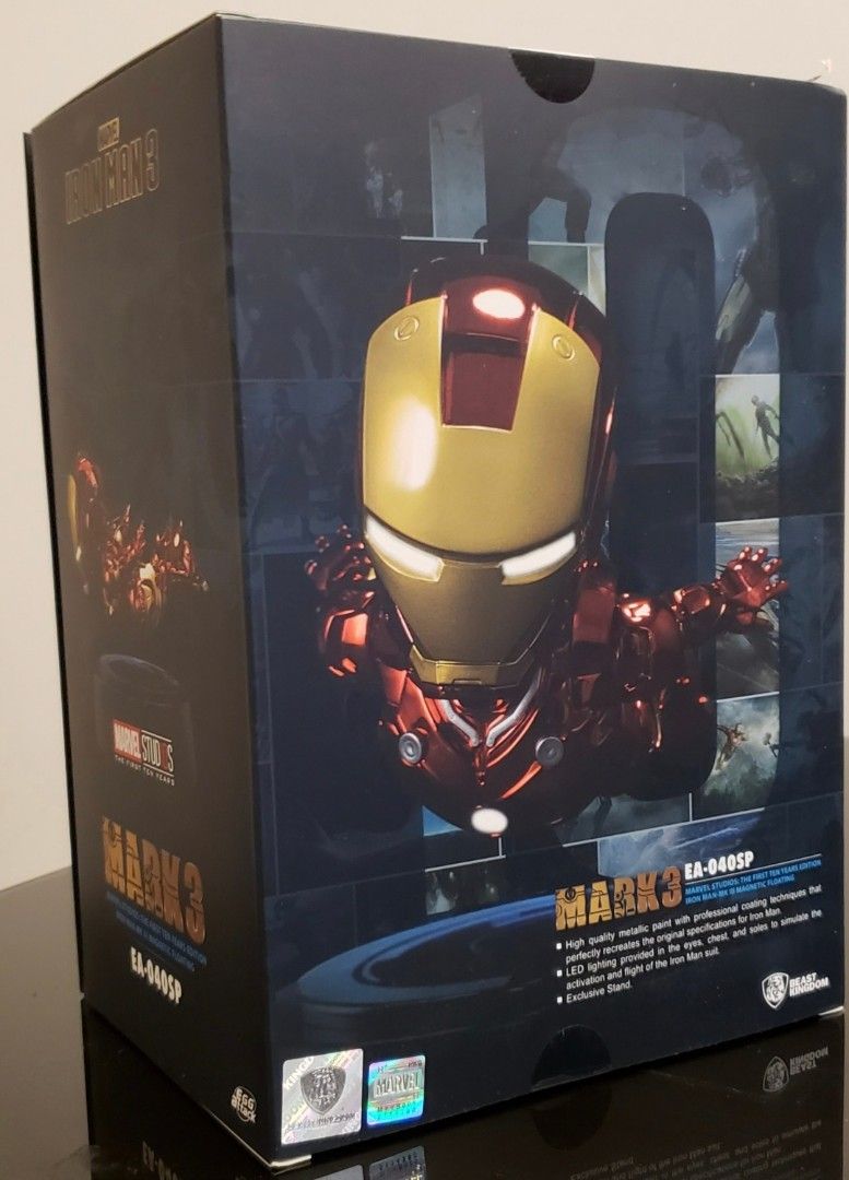 BEAST KINGDOM Egg Attack 磁浮Iron Man Mark 3 EA-040SP Marvel 漫威