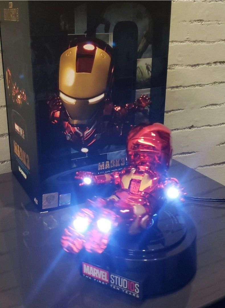 BEAST KINGDOM Egg Attack 磁浮Iron Man Mark 3 EA-040SP Marvel 漫威