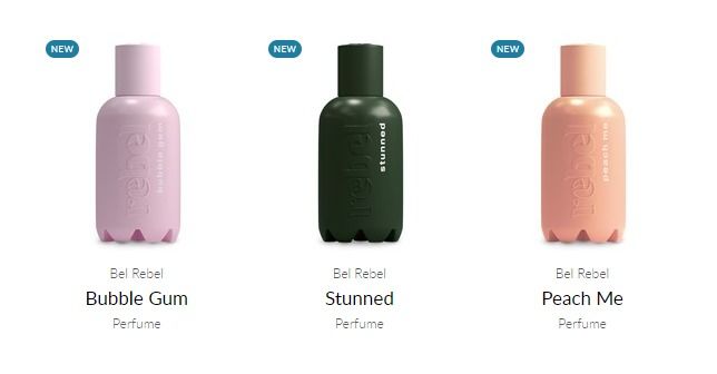 Bel Rebel 69ml Air/ Born To Rebel/ Bubble Gum/ Peach Me/ Rebel 