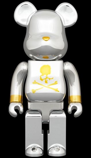BE@RBRICK mastermind JAPAN SILVER 1000％, Hobbies & Toys, Toys
