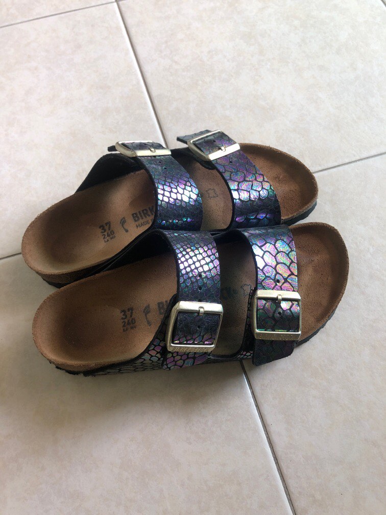 snakeskin birkenstock