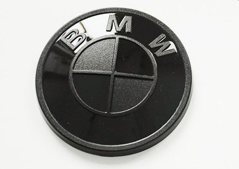 BMW badge Blacked out 86mm 3 series 4 series 5 Series, Car Accessories ...