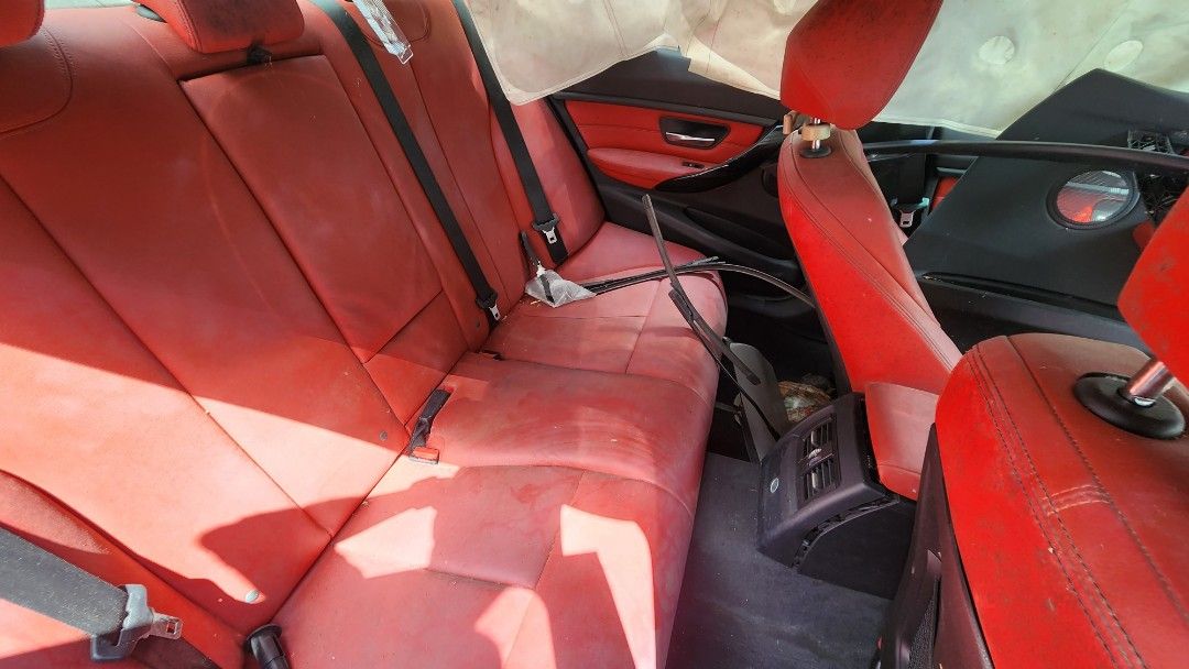 Bmw F30 Red Interior Seat And Door Trim