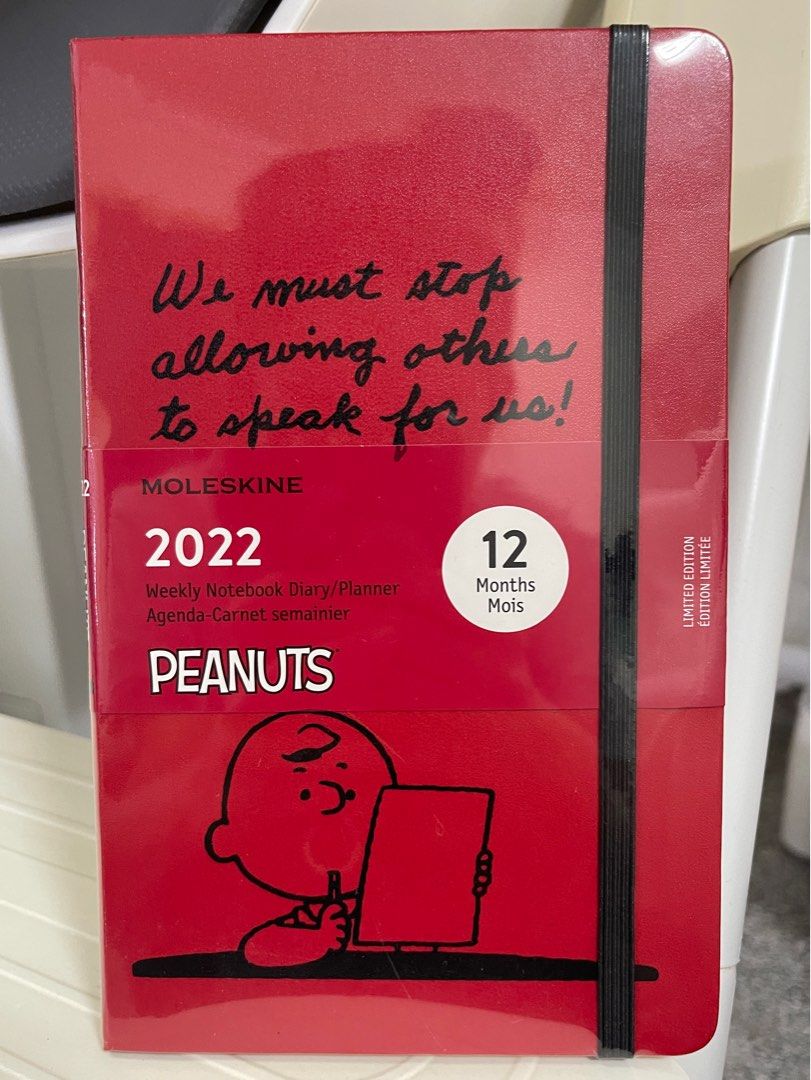 BN MOLESKINE 2022 PEANUTS PLANNER, Hobbies & Toys, Stationery & Craft