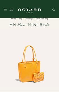 Goyard Tote Mini, Women's Fashion, Bags & Wallets, Tote Bags on Carousell