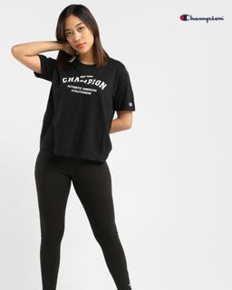 BNWT AUTHENTIC Champion Baseball Varsity T-Shirt Women's