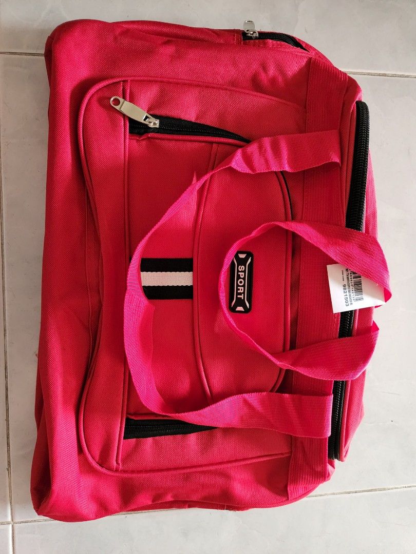 Brand New MultiPurpose Big Red Bag (Travel/Sports/Duffel ), Everything