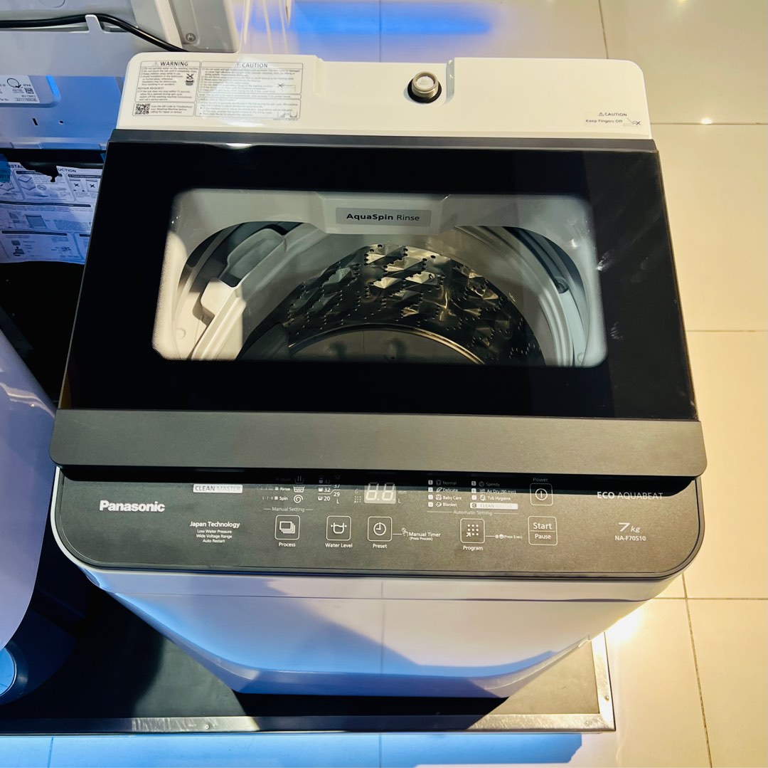 Brand New Panasonic NAF70S10HRM 7.0kg Fully Automatic Top Load Washing