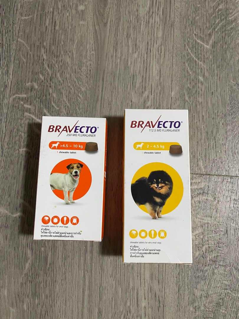 Bravecto Flea & Tick Prevention Chewable Tablet for Dogs, Pet Supplies