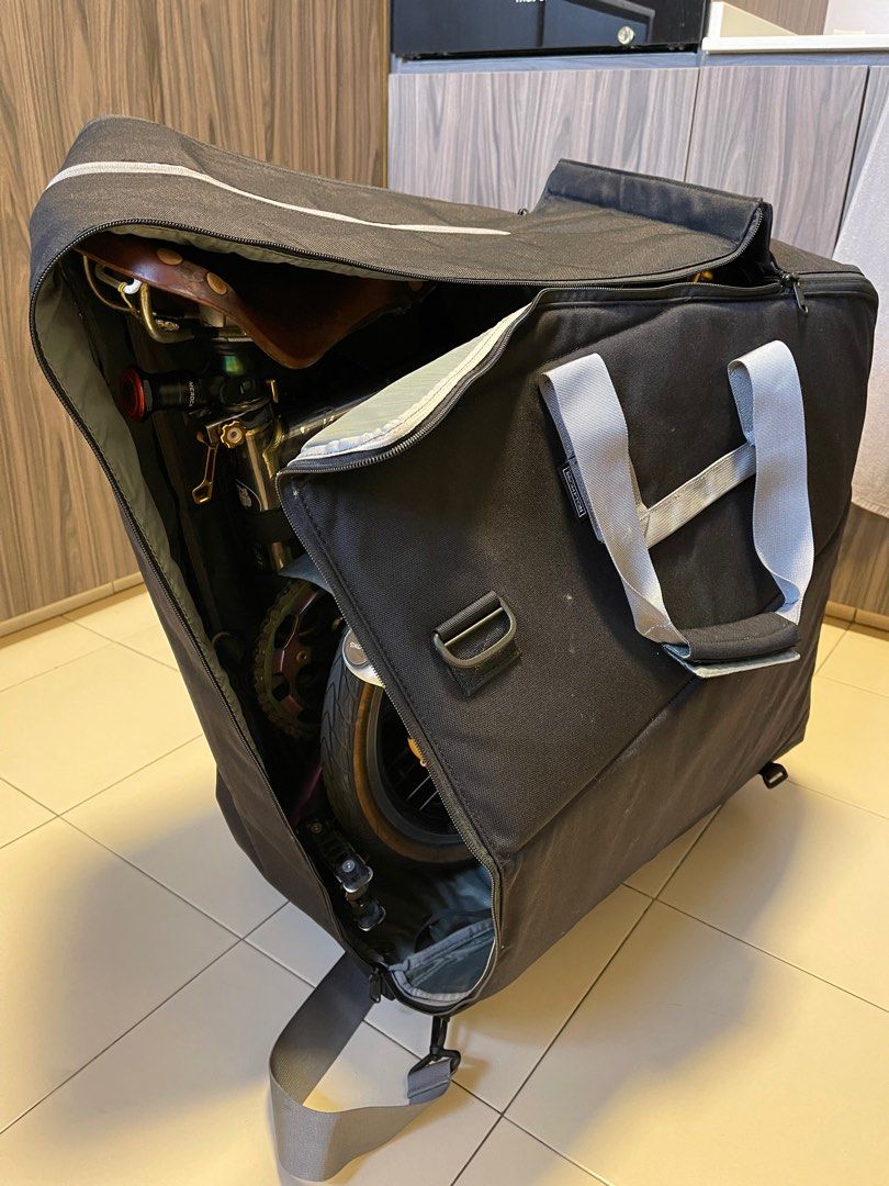 Brompton flight bag top