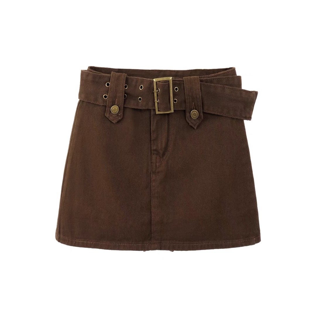 Derkate Skirt (Brown)