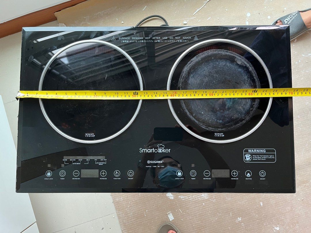 Builtin Induction Cooker Sugawa Smart Cooker SMS 8000 DS, TV & Home