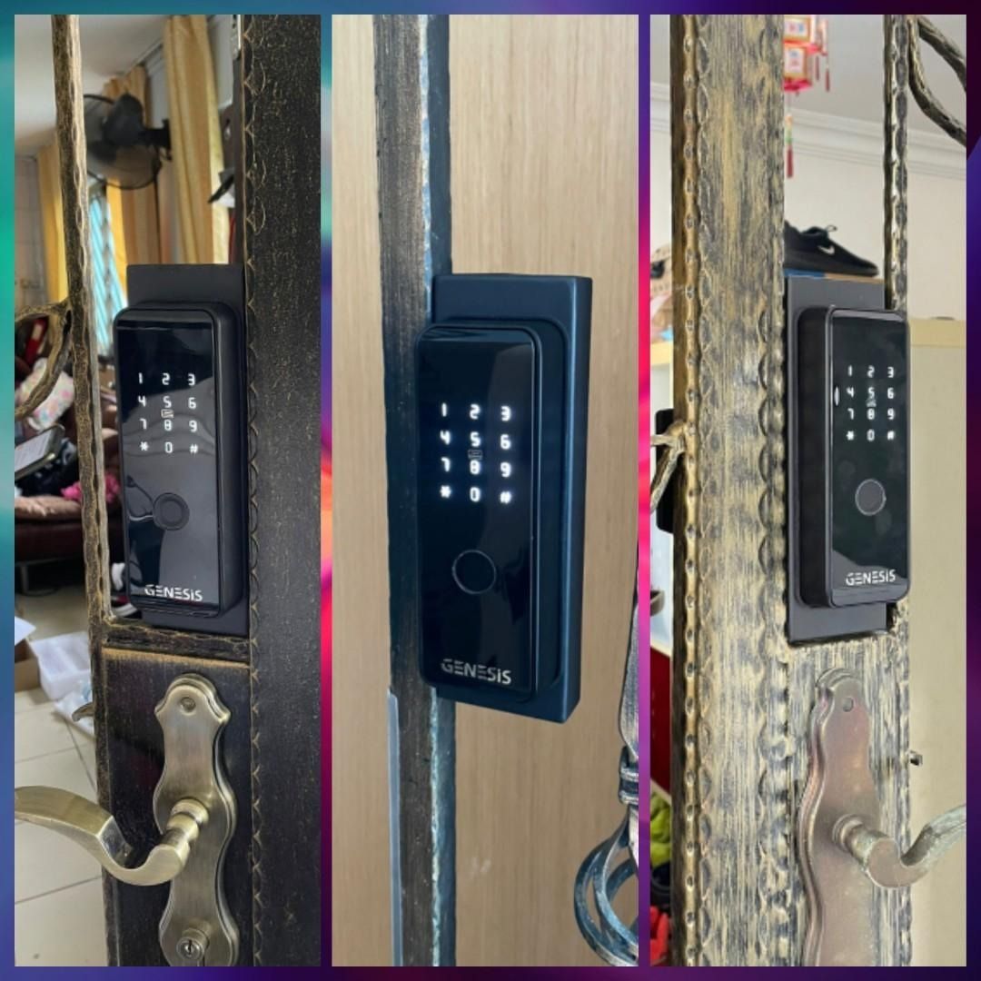 ⭐Bundle Deal⭐ GENESIS 6-way GT02 Revo Gate + S360B Digital Deadbolt ...