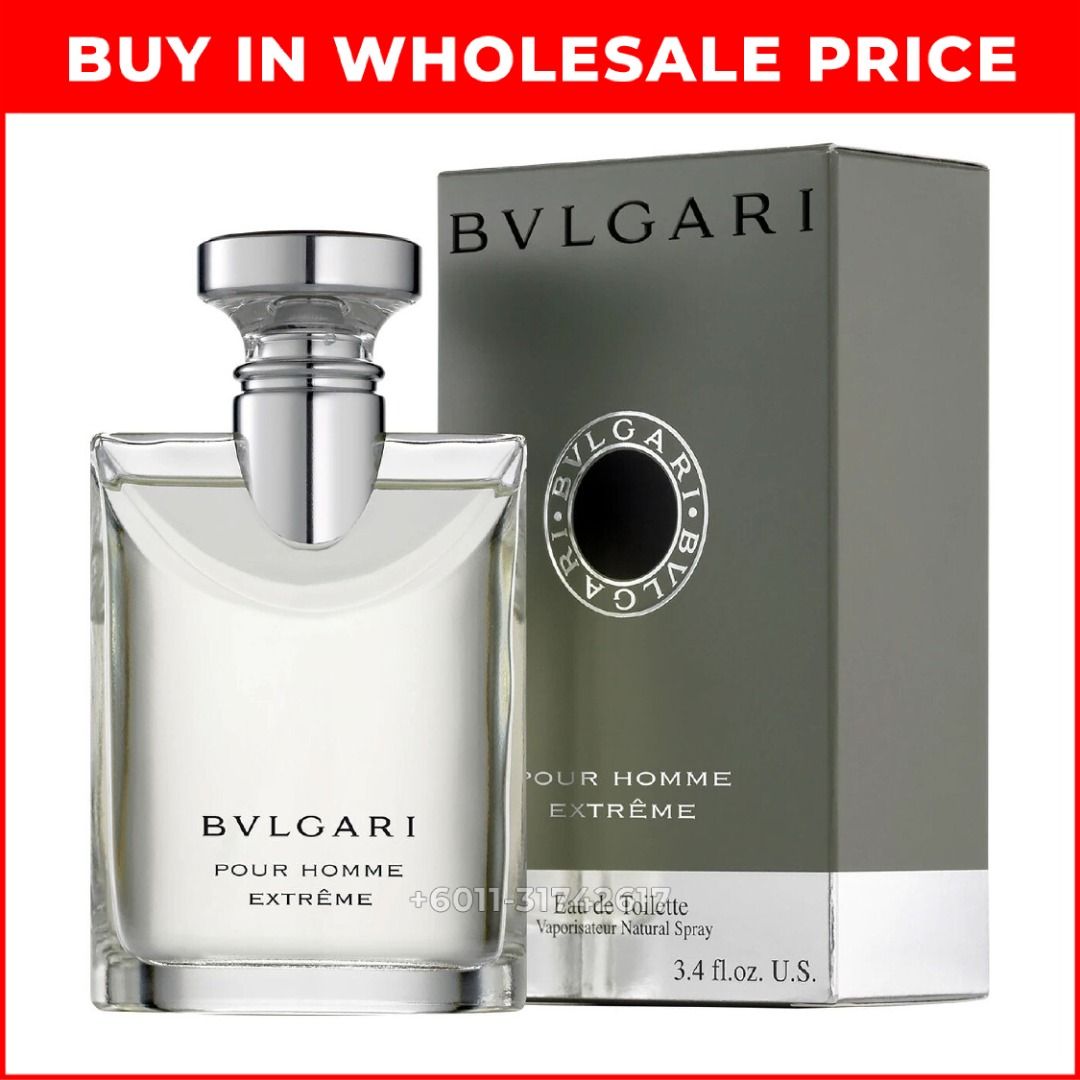 BVLGARl POUR HOMME EXTREME EDT 100ML EAU DE TOILETTE FOR MEN