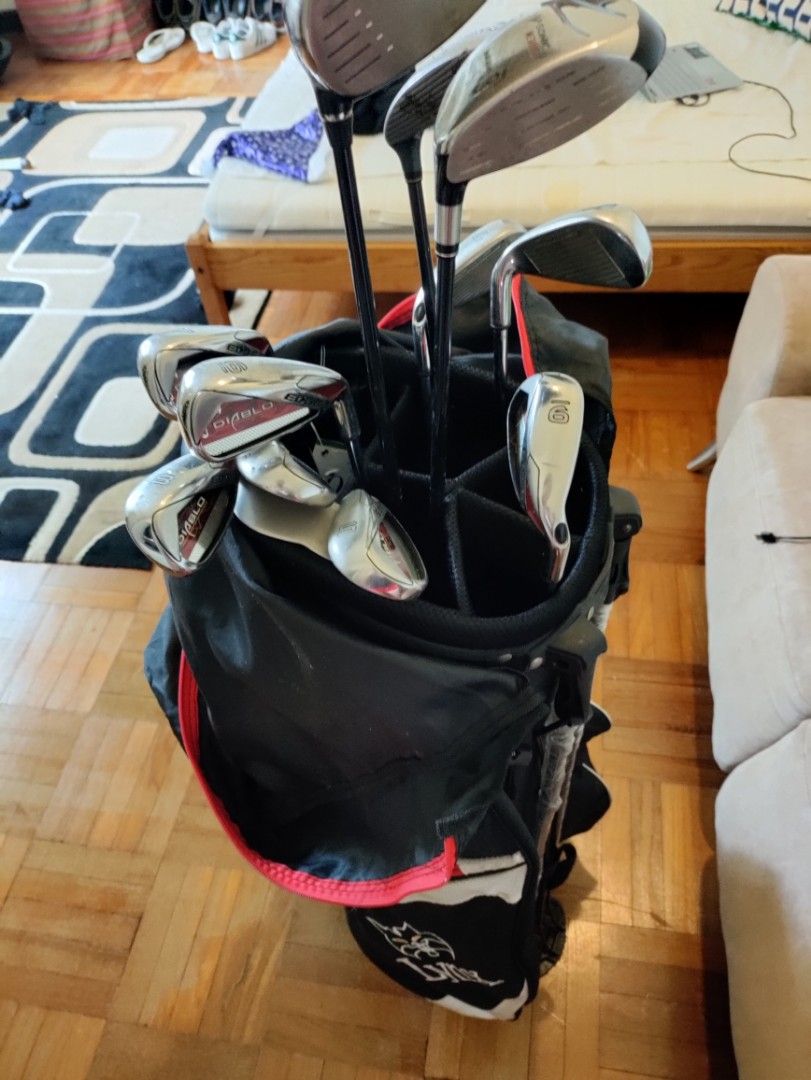 Callaway Diablo Edge Golf Clubs + Golf Bag, Sports Equipment, Sports