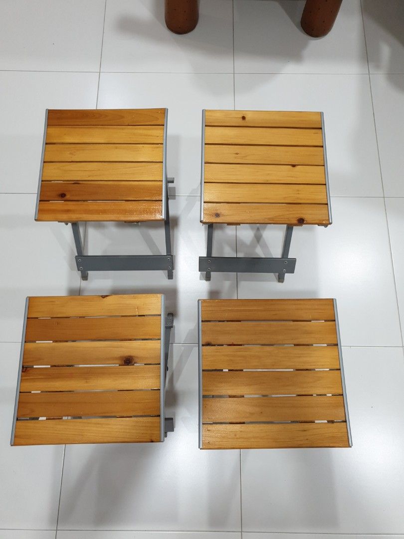 Camping portable table & chairs, Furniture & Home Living, Outdoor