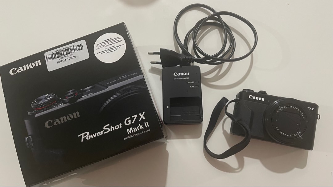 Canon G7 X Mark II, Photography, Cameras on Carousell