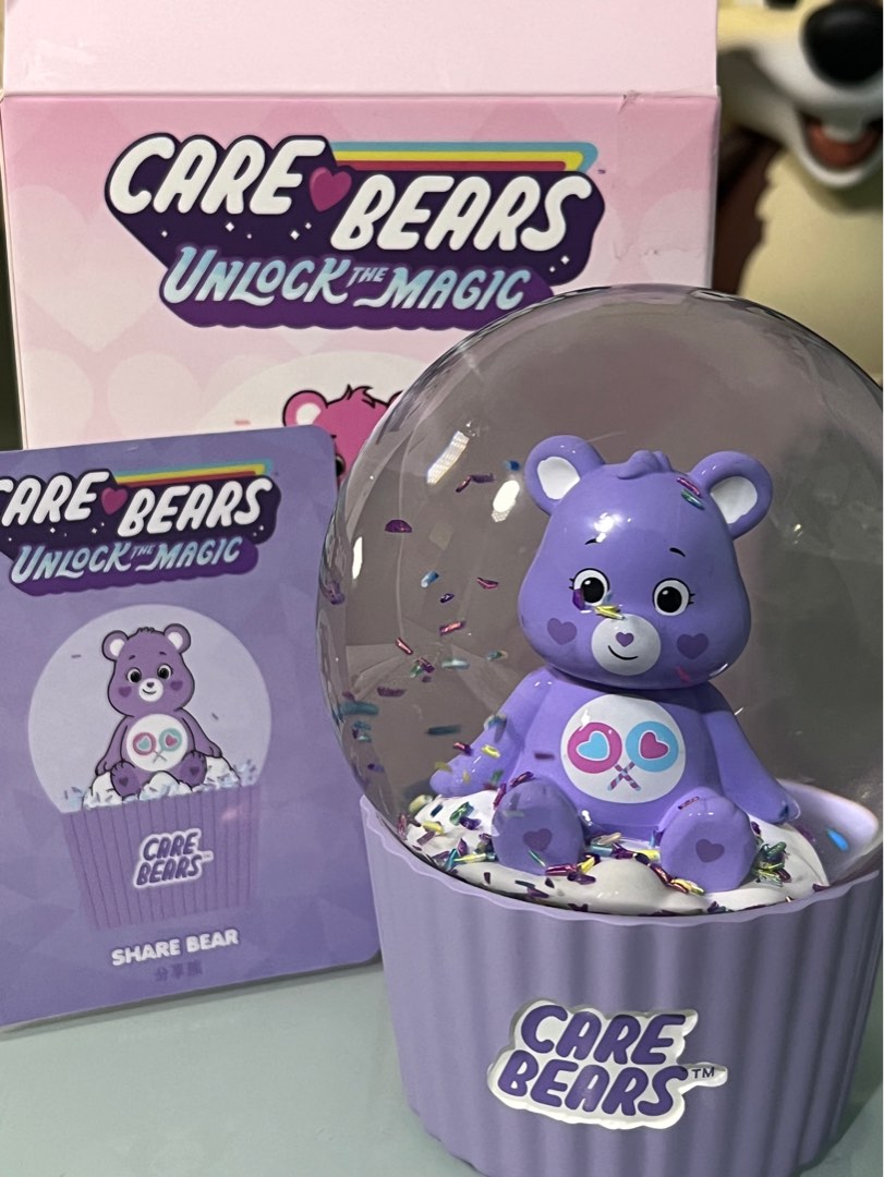 Care bears 水晶球盲盒, 興趣及遊戲, 玩具& 遊戲類- Carousell