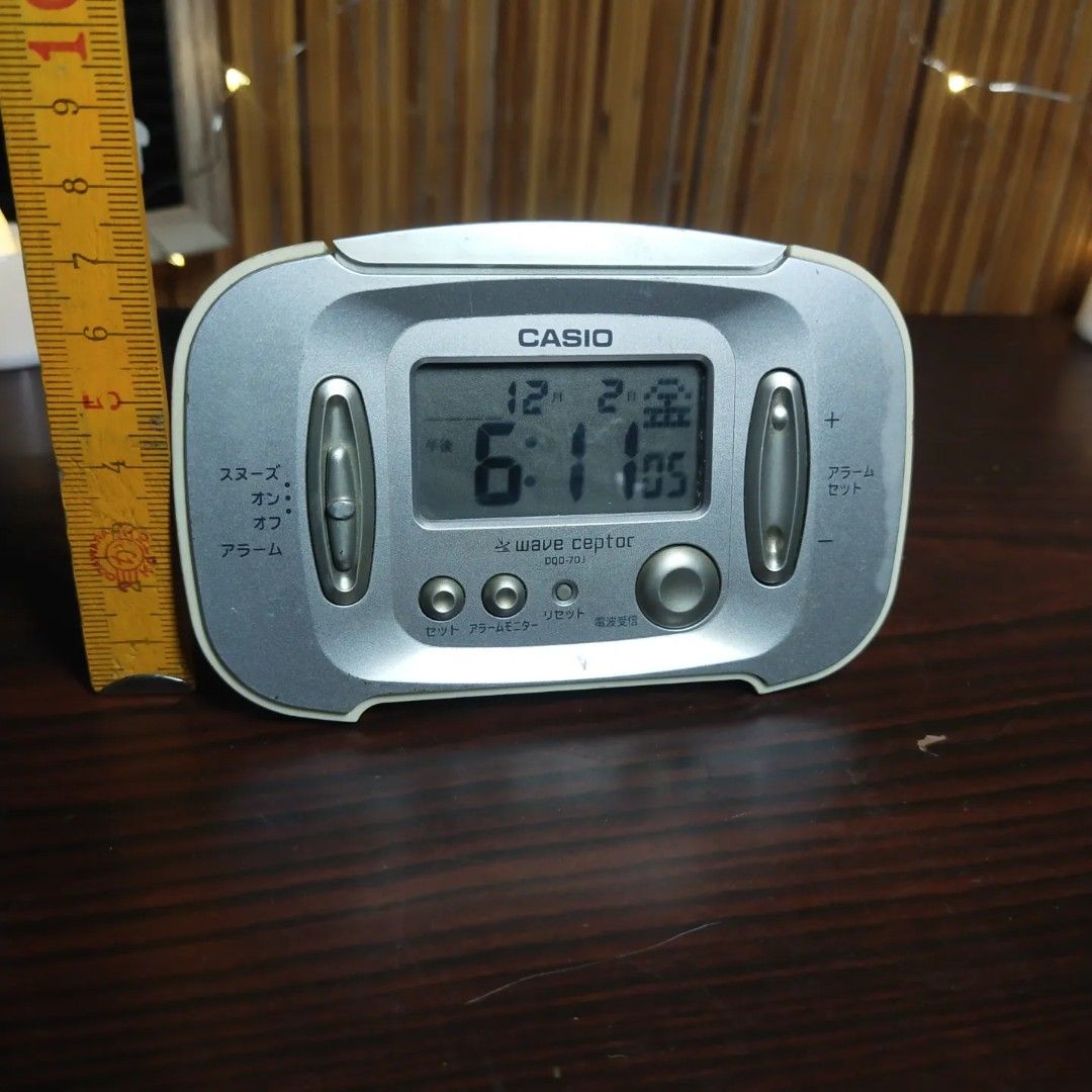 Casio Digital Alarm Clock, Furniture & Home Living, Home Decor, Clocks ...