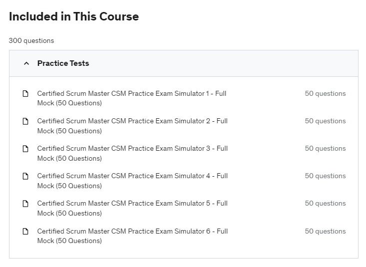 Certified Scrum Master CSM Practice Guarantee Pass on 1st Try