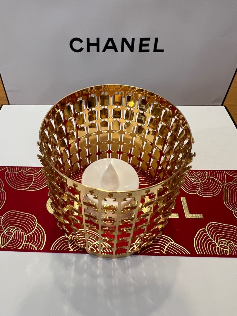 Chanel candle holder, Furniture & Home Living, Lighting & Fans, Fans on