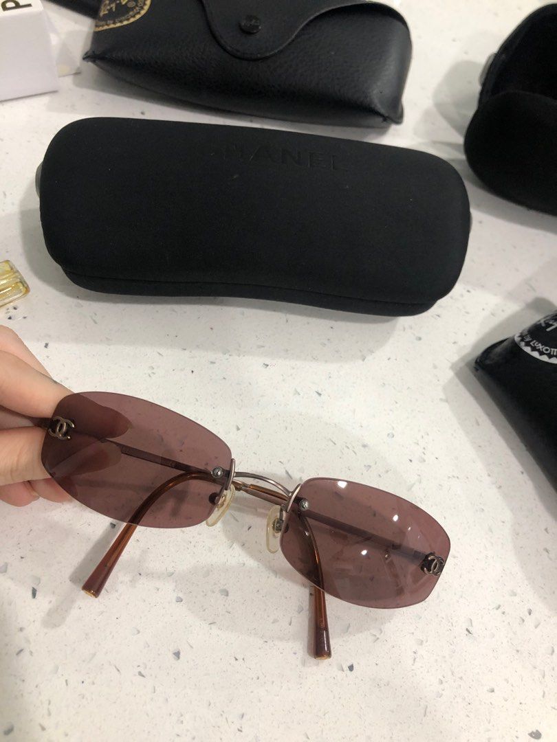 chanel vintage sunglasses, Women's Fashion, Watches & Accessories,  Sunglasses & Eyewear on Carousell