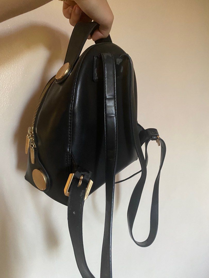 Charles & Keith mini backpack black, Women's Fashion, Bags & Wallets