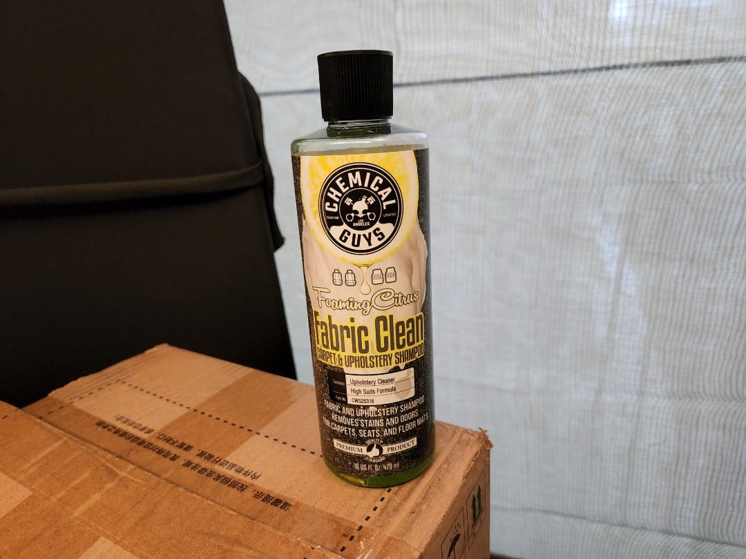 Chemical Guys Fabric Cleaner, Car Accessories, Accessories on Carousell