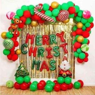 Christmas and New Year Balloon Decors