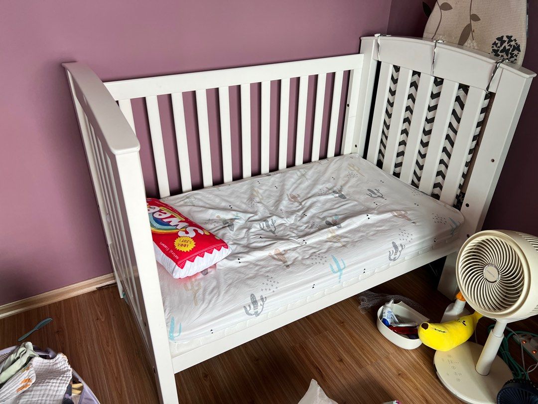 Classic Boori country cot easy drop side panel, Babies & Kids, Baby