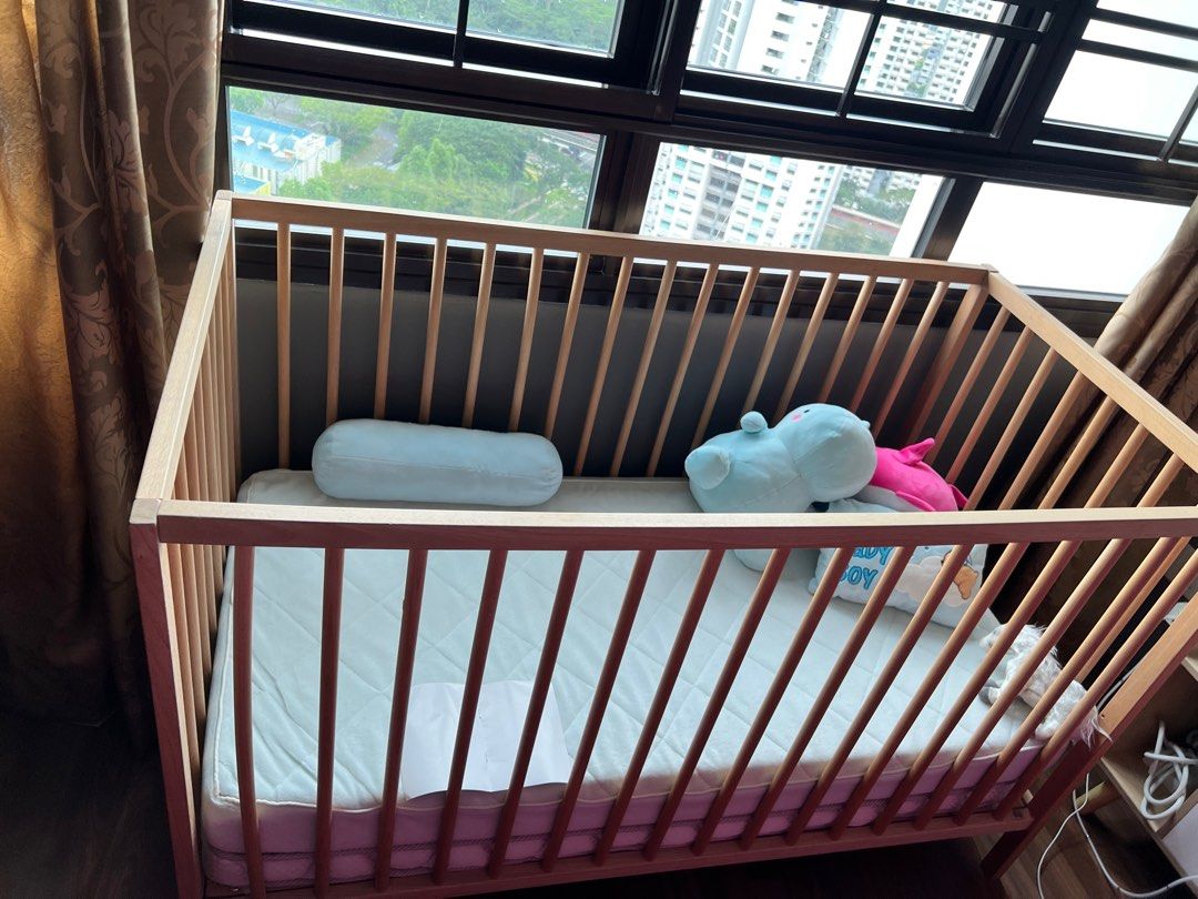 Classic Boori country cot easy drop side panel, Babies & Kids, Baby