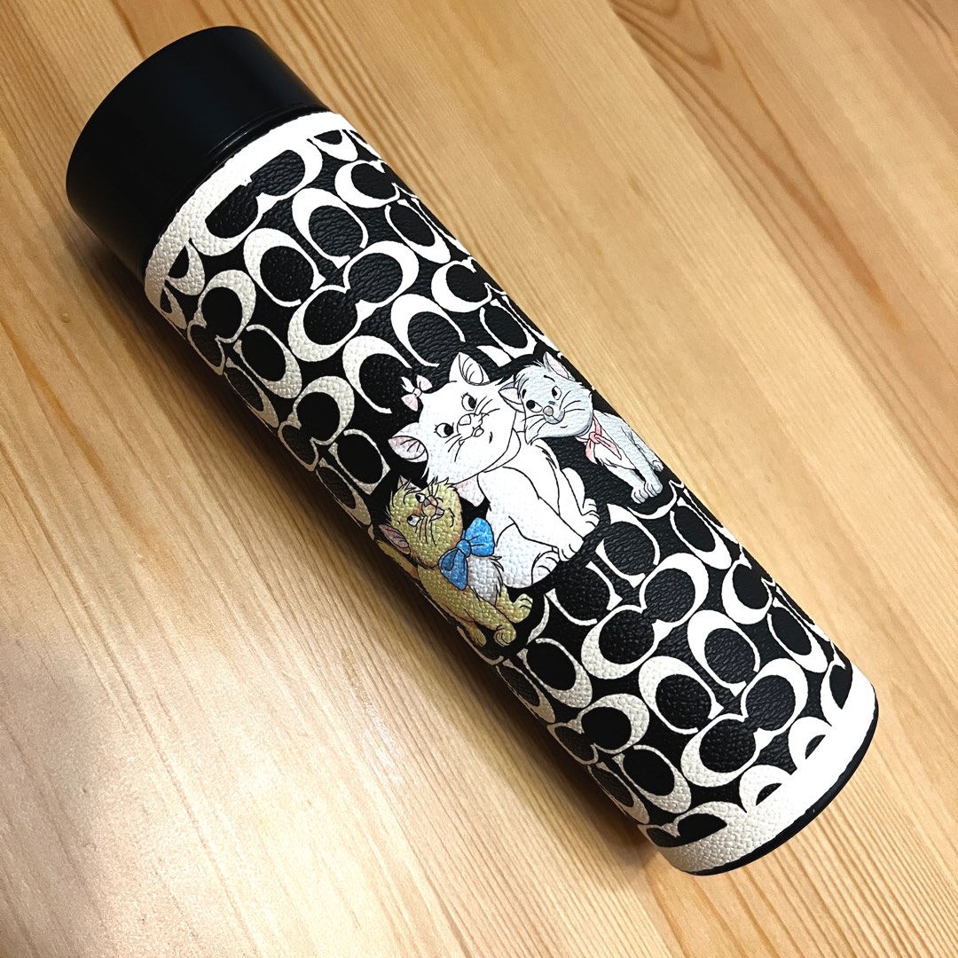 Coach Thermos Water Bottle Temperature Display 500mL, Furniture & Home