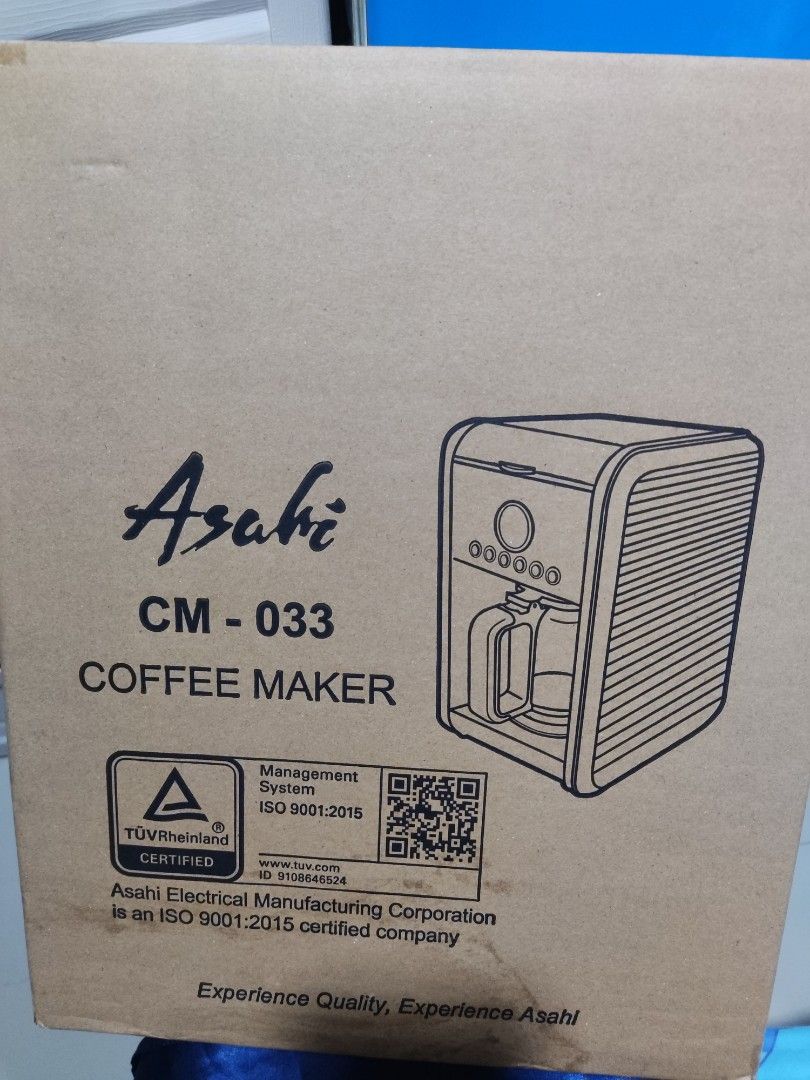 COFFEE MAKER ASAHI, Furniture & Home Living, Kitchenware & Tableware