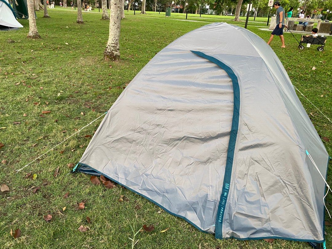 Camping set(tent,sleeping mat,tent fan), Sports Equipment, Hiking