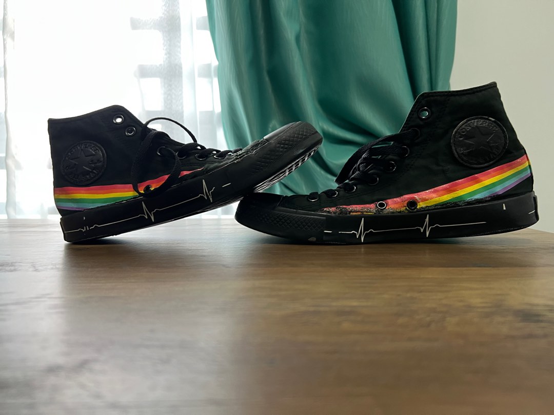 Converse all hotsell star pink floyd