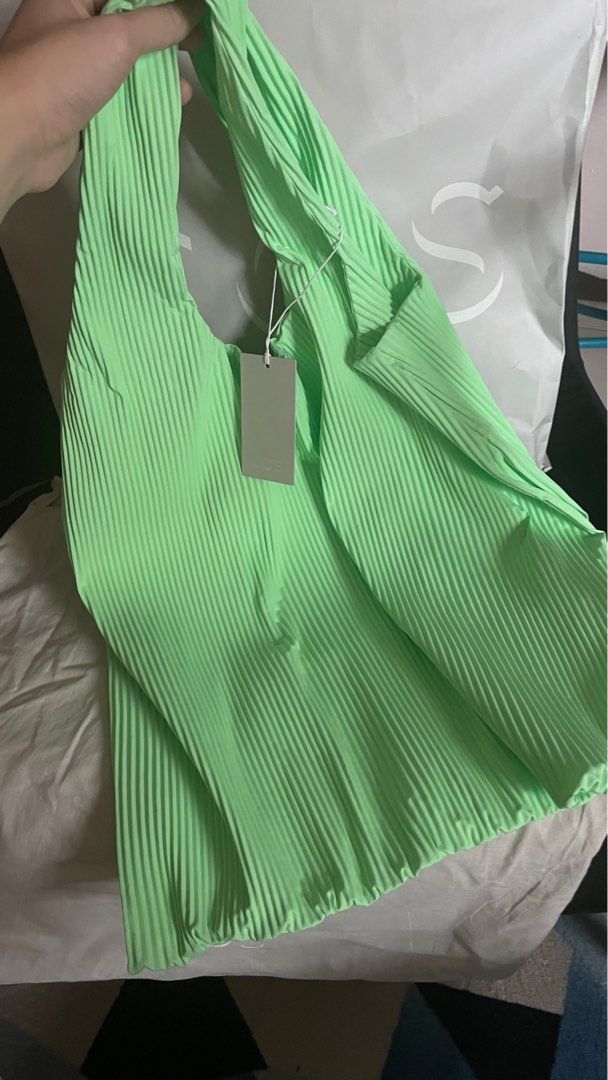 COS pleated bag