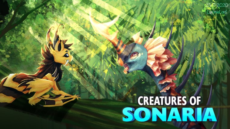 Roblox creature of sonaria shop, Video Gaming, Video Games, Others on  Carousell
