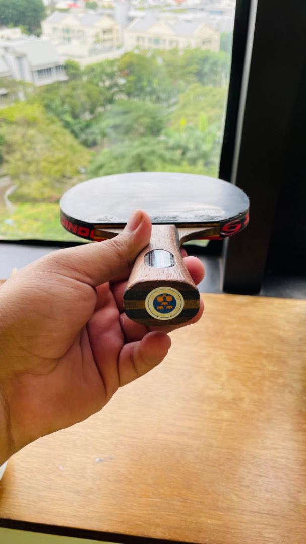 Custom Made Table Tennis Racquet (Stiga ply + Butterfly & Donic Rubbers