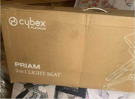 Cybex platinum priam 2 in 1 light seat hotsell
