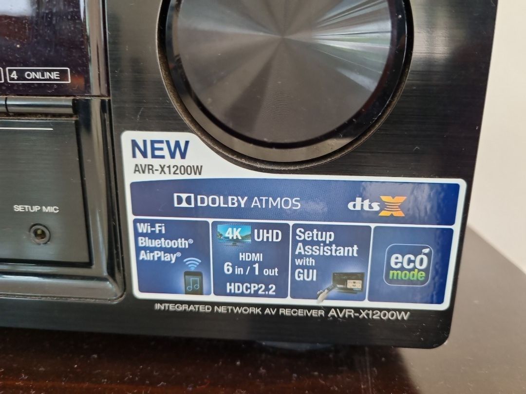 Denon AVR X1200W 4K Amplifier, Audio, Soundbars, Speakers & Amplifiers