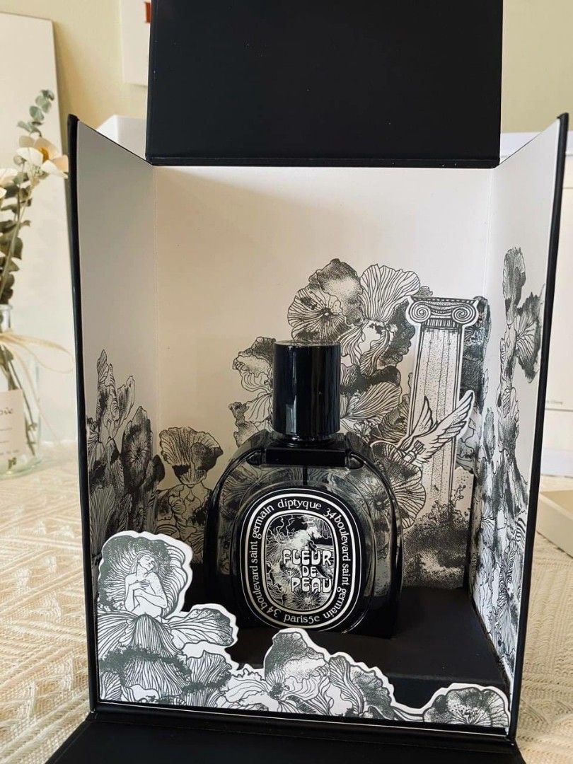 DIPTYQUE FLEUR DE PEAU EDP 75ML BOX SET, Beauty & Personal Care