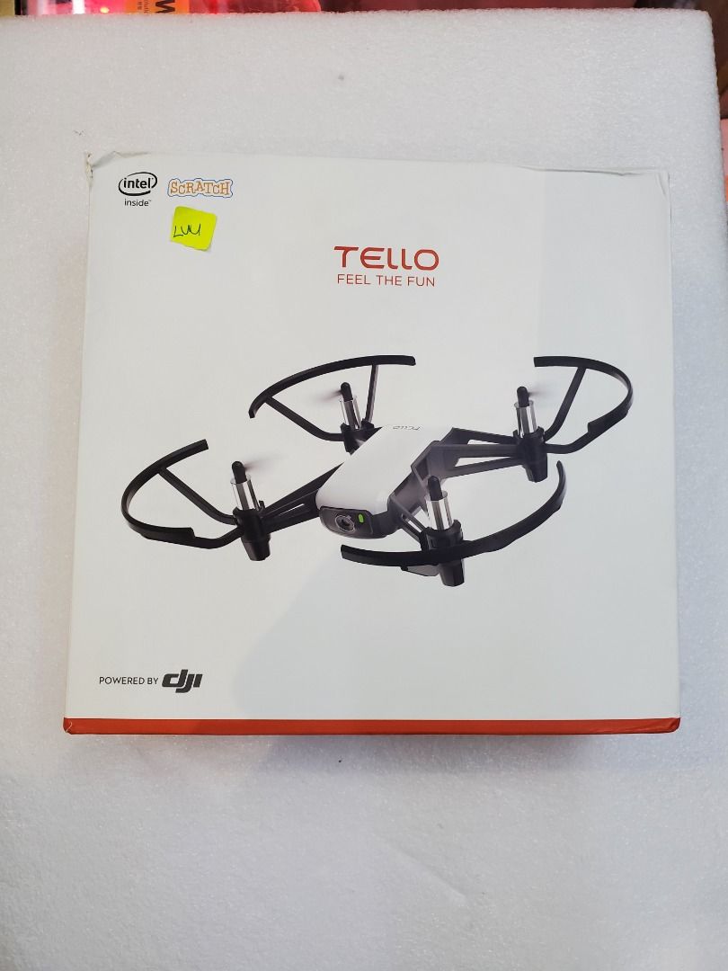 DJI Ryze Tello Drone Model TLW004 Box Worn Out