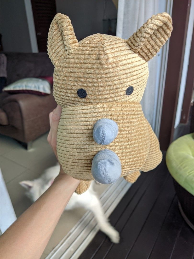 soft rhino toy