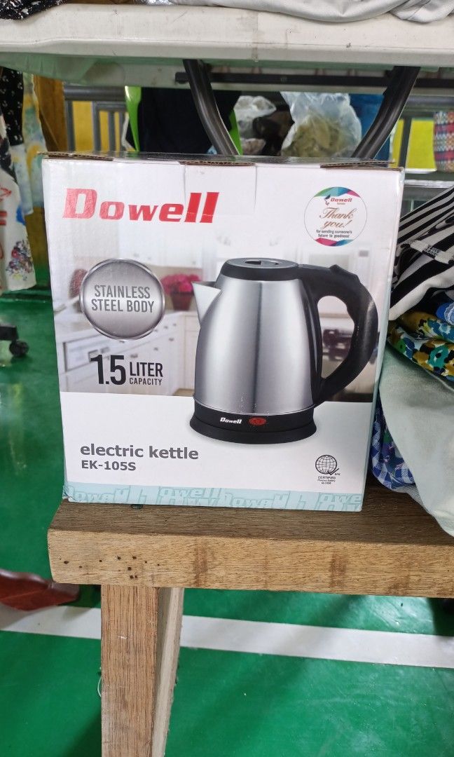 Dowell electric Kettle brand new TV Home Appliances Kitchen