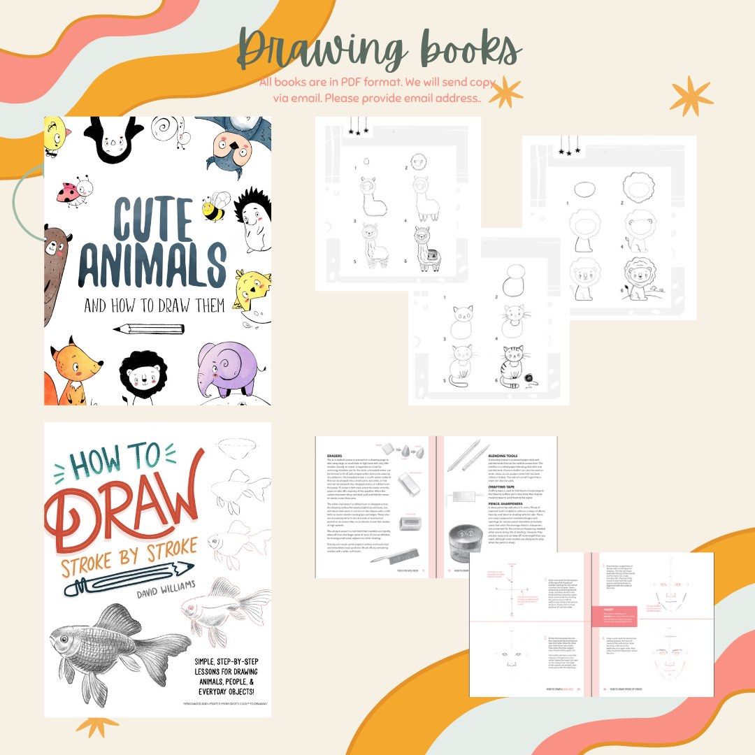 Drawing Books [PDF Format] (Category: Textbooks) located in Binan City. Submitted by itsmeCay (Listing ID 1203746763, Image 3). Description: PDF FILES Selling them for Php 10 each Take any 6 books for Php50. Files will be sent out via email. Please provide email address [preferably gmail] PDF BOOKS: .
