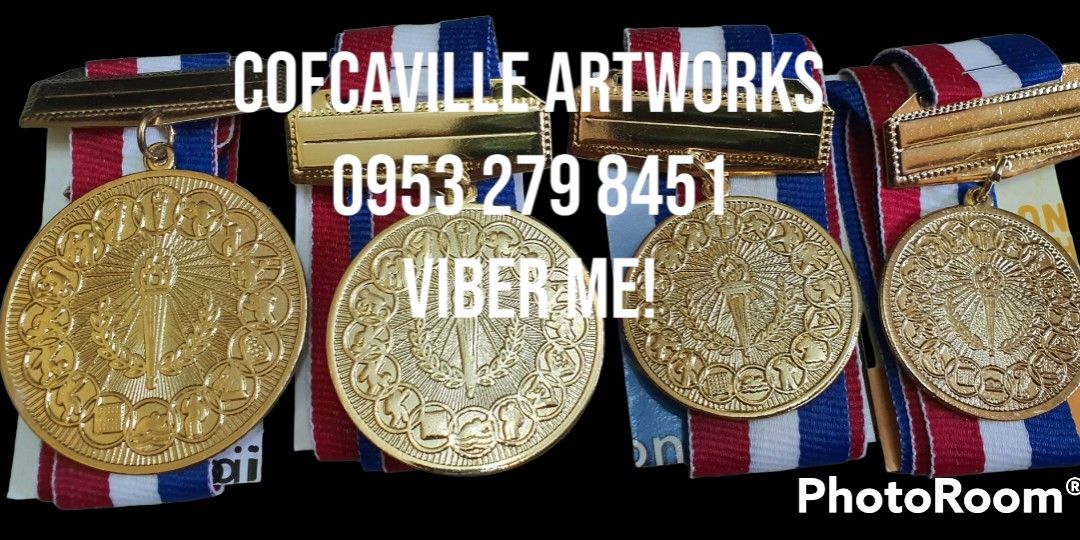 Dswd medal Deped Medals Kagawaran medals Sports medals Book and Torch