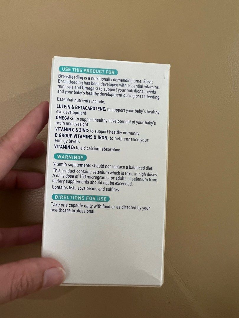 Elevit breastfeeding, Kesehatan & Kecantikan, Parfum, Kuku & Lainnya di